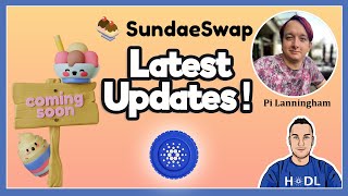 SundaeSwap DEX Solution  ISO  Launch Updates 🍨 [upl. by Deenya]