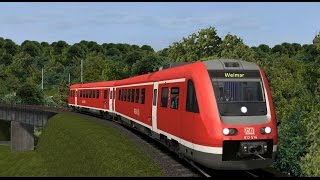 Aufrüstvorgang BR612 Regioswinger RSSLO HD 1080p Train Simulator 2016 [upl. by Peyter654]