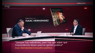 Entrevista de RTVE al consultor político Isaac Hernandez sobre liderazgo político [upl. by Gretal646]