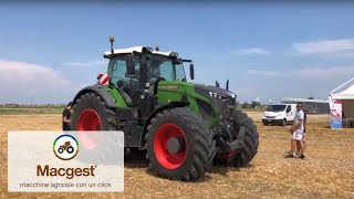 Fendt Dieselross 2019  Nuovo Trattore 942 Vario  Mietitrebbia Ideal  Intervista [upl. by Ardnait]