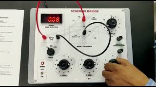 AE 652B Measurement of Capacitance using Schering Bridge [upl. by Hakvir]