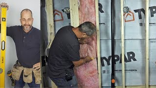 How to Properly Insulate a Basement Wall NO MOISTURE [upl. by Peskoff]