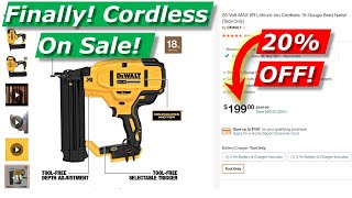 🎄 Home Depot Drops DeWalt Cordless Brad Nailer By 20 DCN680B Christmas Gift Ideas [upl. by Suinuj]