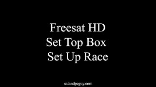 Which Freesat box is fastest to set up Recordable 4K v Humax Freesat v Manhattan Freesat Setup Race [upl. by Arikaahs843]