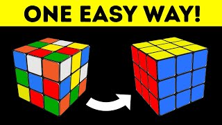 EASIEST WAY TO SOLVE THE 3x3 RUBIKS CUBE  VERY DETAILED [upl. by Desmund]