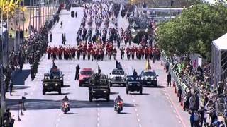 Desfile de 7 de setembro comemora 192 anos de Independência do país [upl. by Riti908]