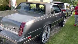 85 cutlass on 24 inch FORGIATO’S with 4 8 inch SUBS DD [upl. by Friedrick]