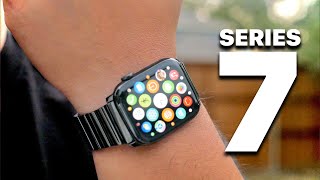 Apple Watch Series 7 Review Why You Should and Shouldnt Upgrade Graphite Stainless Steel [upl. by Mihcaoj430]