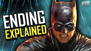 THE BATMAN Ending Explained  Full Movie Breakdown Easter Eggs Sequel News Credits Scene amp Review [upl. by Lindo]