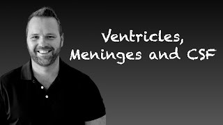 Ventricles Meninges and CSF for Anatomy and Physiology [upl. by Htebharas]