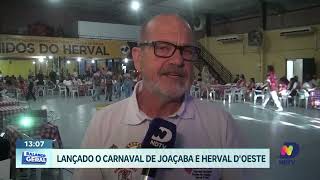 Carnaval 2025 de Joaçaba e Herval DOeste é Lançado com Grande Festa no Centro de Eventos [upl. by Yellek333]