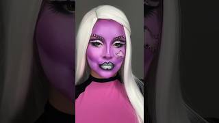 Amethyst Steven Universe 👾 makeup halloween makeuptutorial stevenuniverse [upl. by Hausmann884]