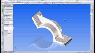 Solidworks  Nervature su superficie arrotondata [upl. by Raimondo227]