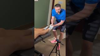 Ungluing squished joints glued pulling toes feet orlandoflorida chiropractor shorts [upl. by Damek397]