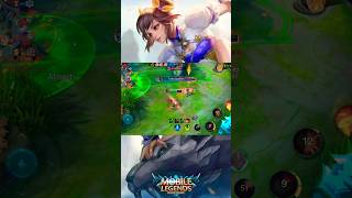 Wan wan x Karrie Ulti Combo mobilelegends hyperblendmode mlbb hyperblend mlbbcreatorcamp [upl. by Ariada]