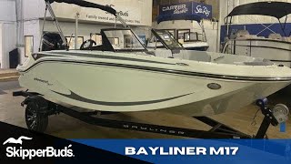 2022 Bayliner M17 Sport Boat Tour SkipperBuds [upl. by Farrand]