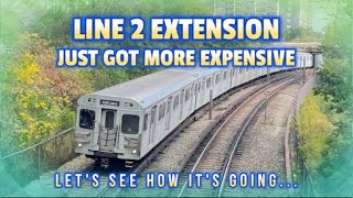 TTC Scarborough Line 2 Subway Extension Update The costs keep growing for transit in Toronto [upl. by Oeramed]