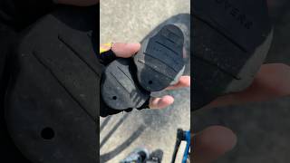 How to use Cleats Cover roadbike cleats bikehacks lifehacks fypシ゚ bikelife ideas gts [upl. by Gans]