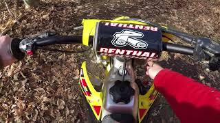 I didnt think Id be doing this anytime soon RMZ250 Motovlog [upl. by Llerol]