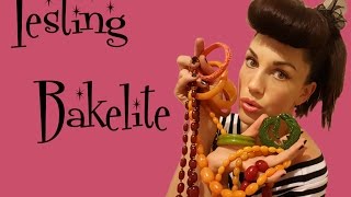 How to test if something is bakelite  Fitfully VIntage [upl. by Petronilla644]