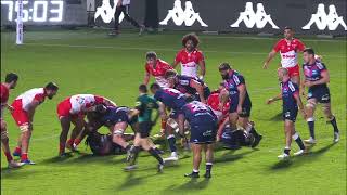 TOP 14  Essai de Federico MORI UBB  BordeauxBègles  Biarritz Olympique J14 Saison 20212022 [upl. by Peggie]