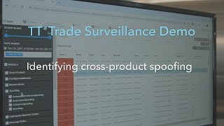 TT® Trade Surveillance Overview Identifying spoofing patterns with machine learning methodology [upl. by Gretel]