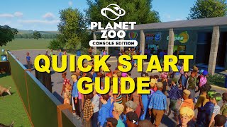 Starting your first zoo  Planet Zoo Console Edition Beginner Guide [upl. by Janella546]