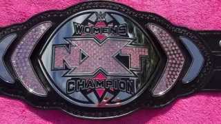 NXT Womens Championship Replica Belt releathered by Scott Thibodeau [upl. by Acyssej83]