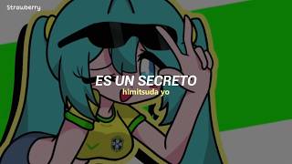 Himitsu Da Yo  Tuzera ft Hatsune Miku  Lyrics sub español [upl. by Einram]