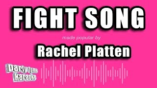 Rachel Platten  Fight Song Karaoke Version [upl. by Hutchings]