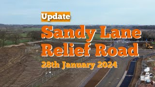 Sandy Lane Update Northampton 28th Jan 2024 [upl. by Coretta]