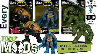 Every McFarlane Toys Todd’s Mods DC Direct 4quot inch Vinyl Comparison List [upl. by Syah]