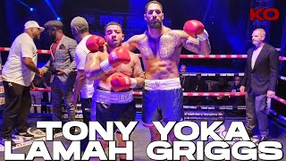 TONY YOKA VS LAMAH GRIGGS KNOCKOUT [upl. by Anuala]