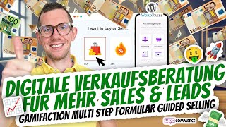 Digitale Verkaufsberatung für mehr Sales amp Leads 🤑 Gamifaction Multi Step Formular Guided Selling 📈 [upl. by Hugues]