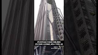 270 Park Avenue JPMorgan Chase Building NY US  Sloping and Floating Columns [upl. by Ojoj]