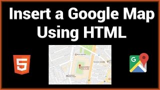 Insert a Google Map to Your Website [upl. by Ardnasyl]