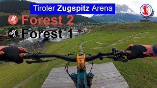 Forest Trails Extrem MTBAbenteuer in Lermoos Tiroler Zugspitz Arena 🚵‍♂️🏞️ [upl. by Delcine935]