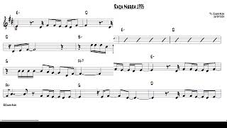 É Tarde Demais  Raça Negra 1995 Eb Alto Sax Sheet music [upl. by Adiraf]