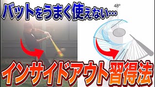 【飛距離アップ】インサイドアウトのスイング軌道を習得する方法 [upl. by Braeunig]