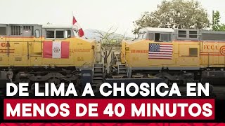 Empresa Caltrain y el gobierno de Estados Unidos dona 100 trenes a la Municipalidad de Lima [upl. by Charissa]