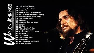 Waylon Jennings Greatest Hits Full Album 💔 Best Songs Of Waylon Jennings [upl. by Aleuqahs684]