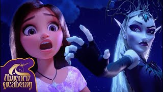 The Scariest Moments in Unicorn Academy 😱  Halloween Cartoons for Kids [upl. by Auhsej946]