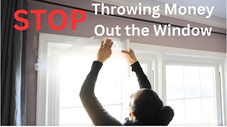 How to Insulate Your Windows This Fall and Winter  Thrift Diving [upl. by Seuqcaj920]