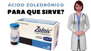 ácido zoledrónico para que sirve cuando y como tomar acido zoledrónico [upl. by Ilse]