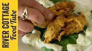 Onion Bhaji Recipe  Hugh Fearnley Whittingstall and Tim Maddams [upl. by Namyh]