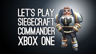 Siegecraft Commander Gameplay Lets Play Siegecraft Commander Xbox One [upl. by Mcnalley]