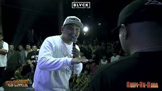 Pistolero vs Batang Rebelde  Gulpi De Bara  BLVCKOUT RAP BATTLE [upl. by Noyr]