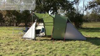 Robens Double Dreamer  Tent Pitching Video [upl. by Einahpehs]