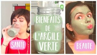 ARGILE VERTE  5 UTILISATIONS MIRACULEUSES [upl. by Kcinimod]