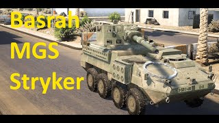 MGS Stryker on Al Basrah Invasion  Full Squad Match [upl. by Euqinoj316]